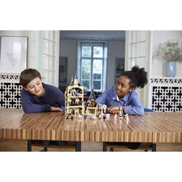 LEGO Harry Potter Hogwarts Clock Tower 75948 Build and Play Tower Set with Harry Potter Minifigures, Popular Harry Potter Gift and Playset with Ron Weasley, Hermione Granger and More (922 Pieces)