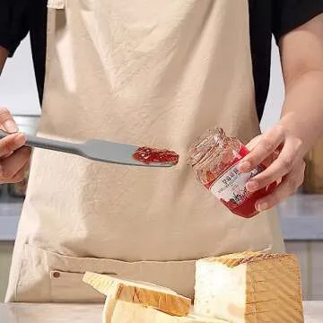 Tongjude Silicone Spatula Set - Heat Resistant, Eco-Friendly Kitchen Tools