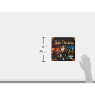 Res Arcana Board Game - The Enchanting World of Mages and Magic! Fantasy Adventure Game, Strategy Game for Kids & Adults, Ages 14+, 2-4 Players, 30-60 Min Playtime, Made by Sand Castle Games