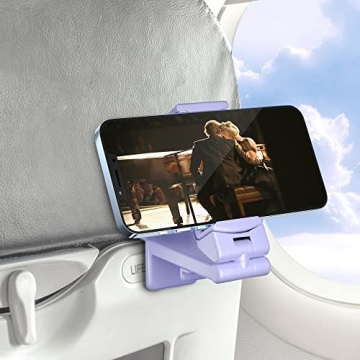 Perilogics Airplane Phone Holder Mount Universal in Flight Hands Free Viewing with Multi-Directional...
