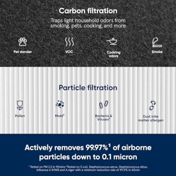 BLUEAIR Blue Pure 411 Replacement Filter for Cleaner Air