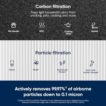 BLUEAIR Blue Pure 411 Replacement Filter for Cleaner Air