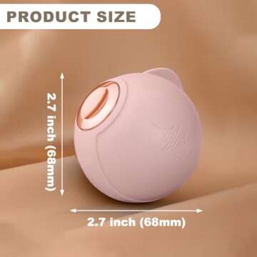 Reusable Gel Lint Roller Ball for Pet Hair, Sticky Mini Washable Lint Remover for Clothes, Portable Dog Cat Pet Hair Remover Tool for Travel Household