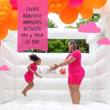 Elle Olivia Mommy and Me Leopard Print Romper - Short Sleeves Matching Outfits for Mother and Daughter Cute Summer Jumpsuits for Vacation Photoshoot & Occasions Pink - XL