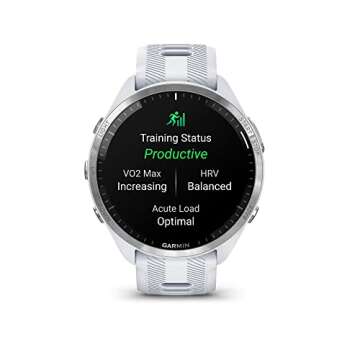 Garmin Forerunner® 965 Running Smartwatch, Colorful AMOLED Display, Training Metrics and Recovery I...