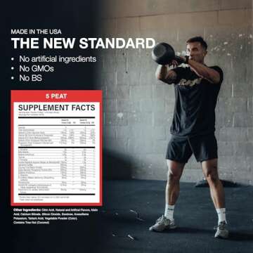 RAW Preworkout Powder, Thavage (5 Peat, Red Gummy) - Chris Bumstead Sports Nutrition Supplement for Men & Women - Cbum Pre Workout for Working Out, Hydration, Mental Focus & Energy - 40 Servings