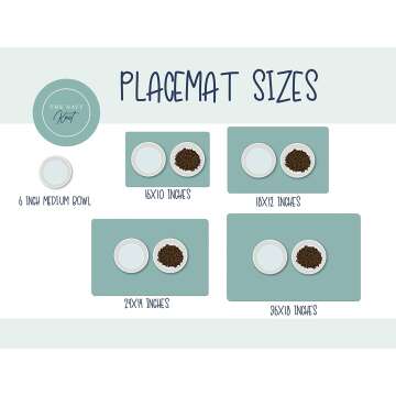 Cats & Dogs Feeding Mat | Non-Slip & Easy to Clean