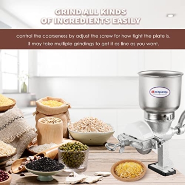 Moongiantgo Corn Grinder for Manual Grain Crushing