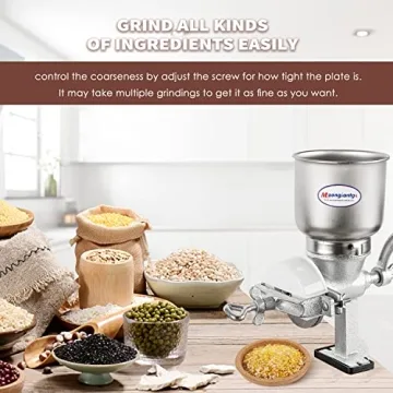 Moongiantgo Corn Grinder for Manual Grain Crushing