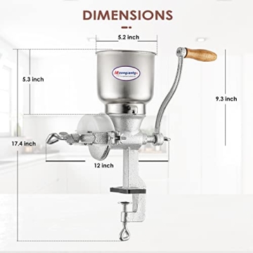 Moongiantgo Corn Grinder for Manual Grain Crushing