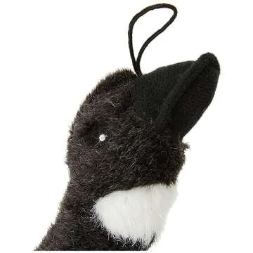 Multipet Canada Goose Plush Dog Toy - 16" Gray Fun