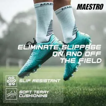 Maestro Grip Socks for Soccer, Football & Athletes