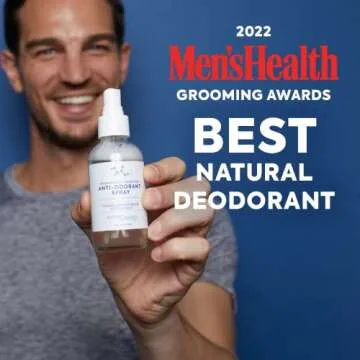 Surface Deep Spray Deodorant for Men/Women, Natural Deodorant Spray, Anti-Odorant, Natural Spray Deodorant for Women and Men, Aluminum Free, Vegan, Cruelty Free. Dermatologist Developed.