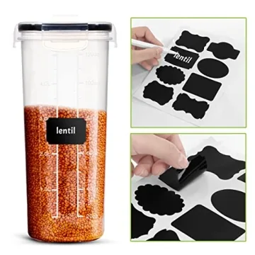 Utopia Kitchen Airtight Cereal Storage Containers Set