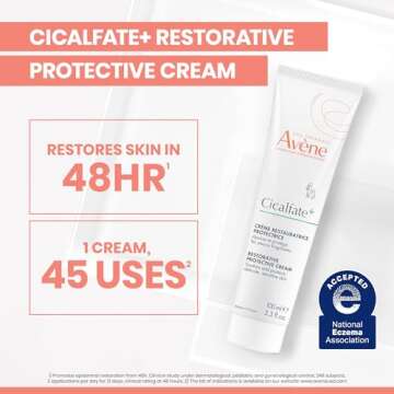 Avène Cicalfate+ Restorative Protective Cream, postbiotic skincare for sensitive skin, helps restor...