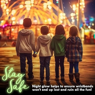 Magic Band Protectors - Durable Glow in the Dark Bands