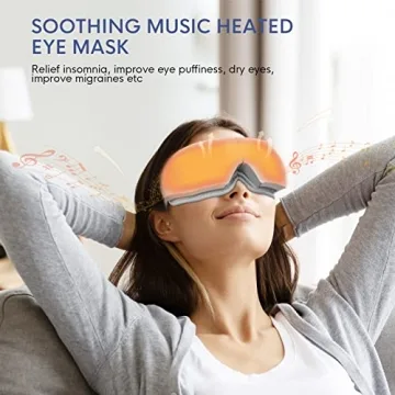 NOWWISH Eye Massager with Heat for Relaxation Gifts