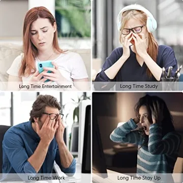 NOWWISH Eye Massager with Heat for Relaxation Gifts
