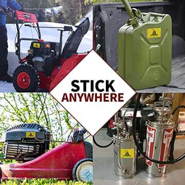 Anley 5" X 3" Don't Tread on Me Decal 3Pcs - Car and Truck Reflective Bumper Stickers - 3 Pack Set