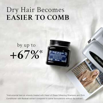 Davines Heart of Glass Rich Conditioner for Blonde Care 3.15 oz