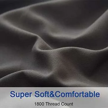 SONORO KATE Queen Size Luxury 1800 Thread Count Sheets