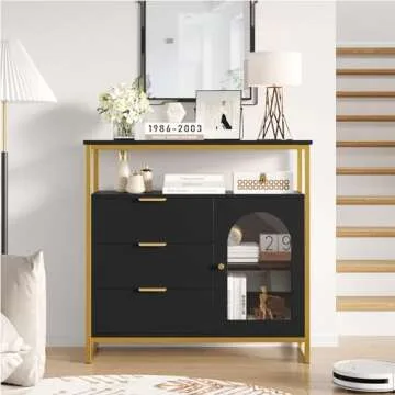 Beautiful FACBOTALL Buffet Cabinet - Stylish Storage Solution