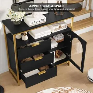 Beautiful FACBOTALL Buffet Cabinet - Stylish Storage Solution