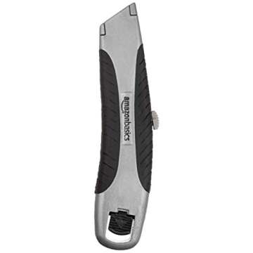 Retractable Utility Knife with 3 Blades - Amazon Basics