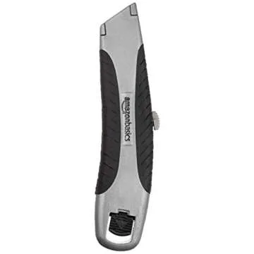 Retractable Utility Knife with 3 Blades - Amazon Basics