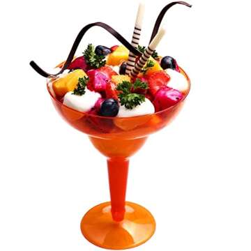 supernal 36pcs Plastic Margarita Glasses,12oz Neon Disposable Cocktail Cups, Colorful Mexican Theme ...