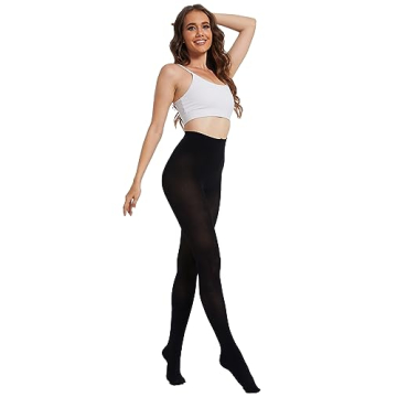 HeyUU Women's 80 Denier Opaque Tights in 20+ Colors