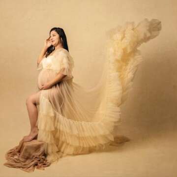 Kate Seamless Paper Backdrop for Photography Beige Cream Backdrop Paper (53''x16.4' Ivorine)