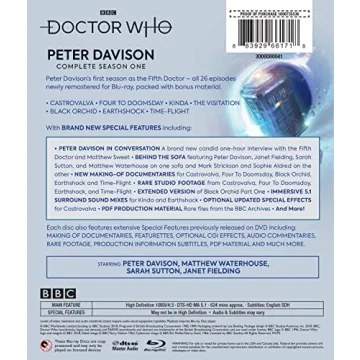 Doctor Who: Complete Season One - Peter Davison Blu-ray