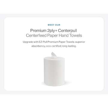 EZ-Pull Premium 2ply Centerpull Hand Towels - 600 Sheets