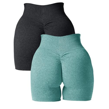 Stylish Scrunch Seamless Workout Shorts for Women