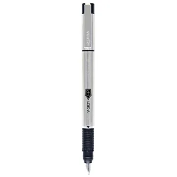 Zebra V-301 Fountain Pen - Stainless Steel, Fine Point