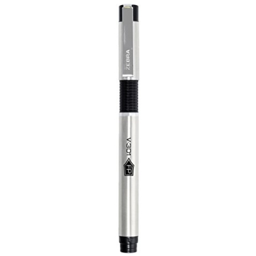 Zebra V-301 Fountain Pen - Stainless Steel, Fine Point