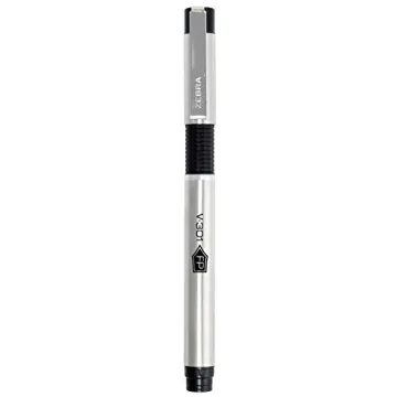 Zebra V-301 Fountain Pen - Stainless Steel, Fine Point