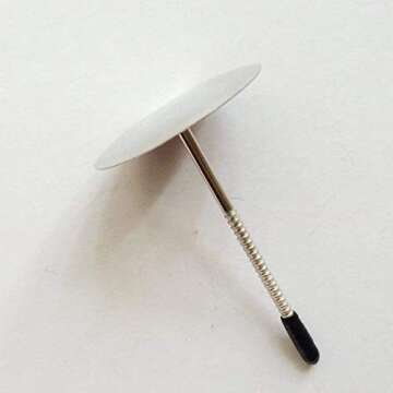 Sindh, Cake Flower Nail and Cake Lifter Kit, Stainless-Steel Decor Baking Tools for Icing Flowers Decoration - 2 Flower Lifters and 4 Flower Nails