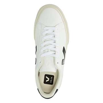 Veja Women's Campo Sneakers – Eco-Friendly Style in Extra White/Black