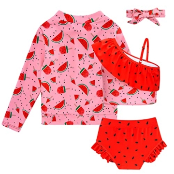 Adorable Funnycokid 3T 4T Toddler Swimsuit Set