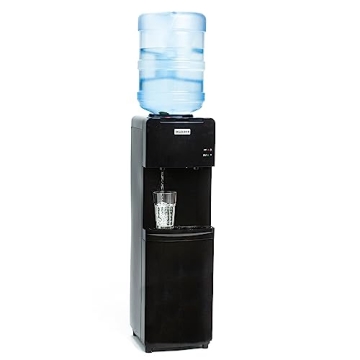 Igloo Top Loading Hot and Cold Water Dispenser - Water Cooler for 5 Gallon Bottles and 3 Gallon Bott...