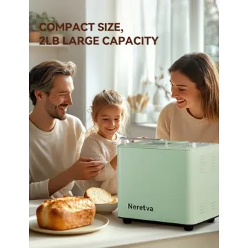 Neretva 20-IN-1 Compact Bread Maker for Homemade Delights