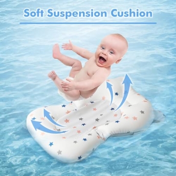 napei Collapsible Baby Bathtub, Infant Safe and Portable