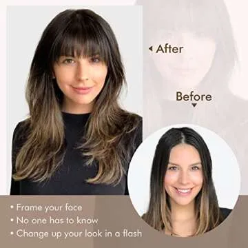 REECHO Clip in Bangs for Effortless Hair Transformation