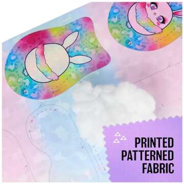 Cool Maker, Stitch ‘N Style Fashion Studio Refill with 2 Pre-Threaded Cartridges, Fabric and Water Transfer Prints, Arts & Crafts Kids Toys for Girls