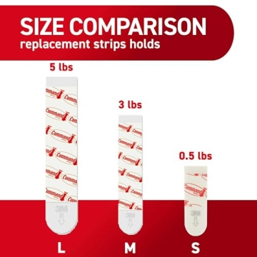 Command Medium Adhesive Strips for Damage-Free Hanging