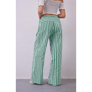 Stylish Women Wide Leg Pants with Pockets