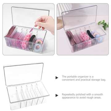 Beaupretty Eyelash Beauty Organizer Display Rack Organizer Eyelash Extension Supplies Storage Displa...