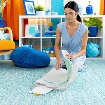 Bright Starts Tummy Time Mat with Pillow and Toys for Babies